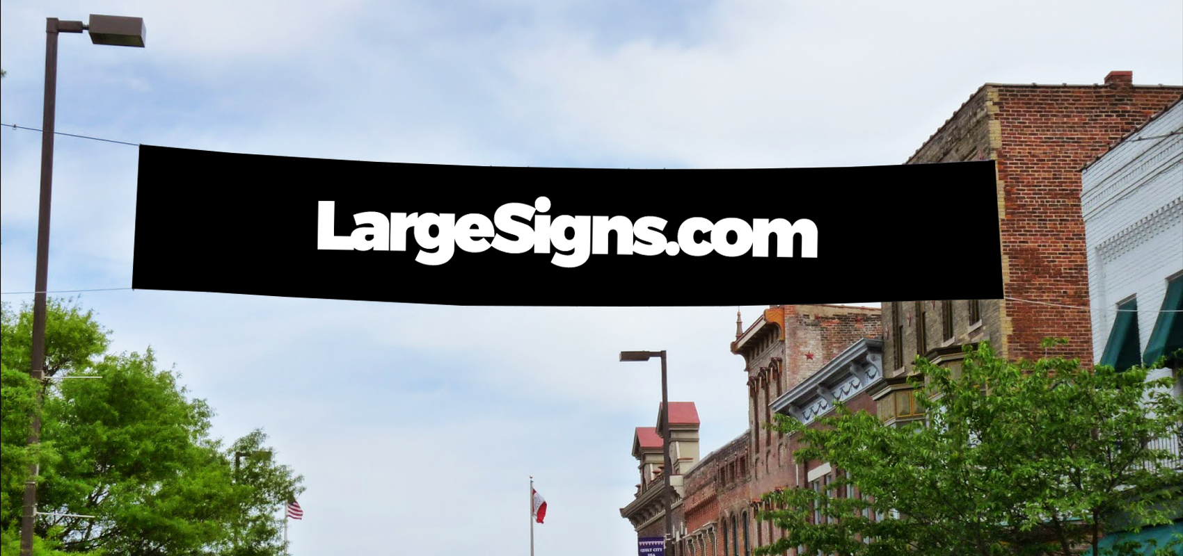 Over The Street Banner
